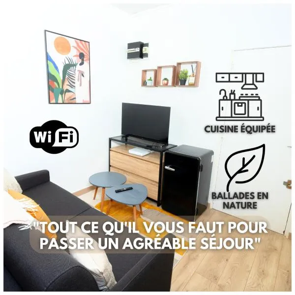 Le Cocon Douillet - 5" de la gare - WiFi - Accès direct Paris & Disneyland, hotell i Mary-sur-Marne