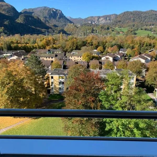 Bergblick, 2 Schlafzimmer, Bad, WC, Küche, Wohnzimmer, hotel v destinaci Bad Reichenhall