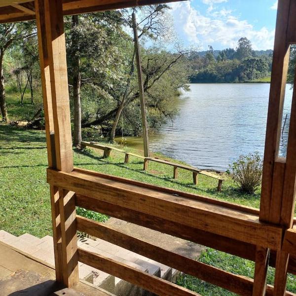 Cabana de pesca e lazer Represa Usina Mafra sc