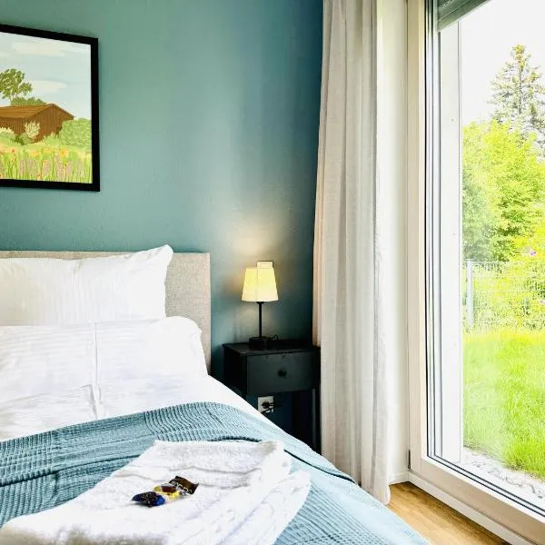 E&K living - design Apartments - SKY-TV - Audi - IN village - free parking, hotel in Ingolstadt