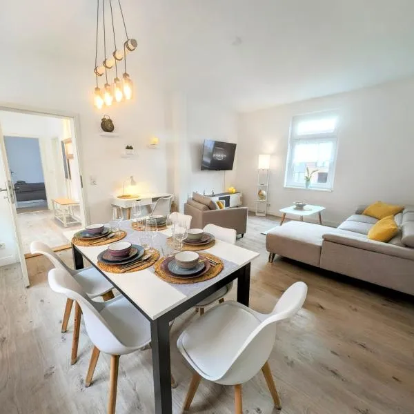 Flexibilität pur- perfektes Apartment für Familien und Geschäftsreisende 5 Schlafplätze, Amazon Prime & Parkplatz inklusive, hotel a Magdeburgo