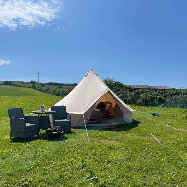 Ocean View Glamping, hotell i Boscastle