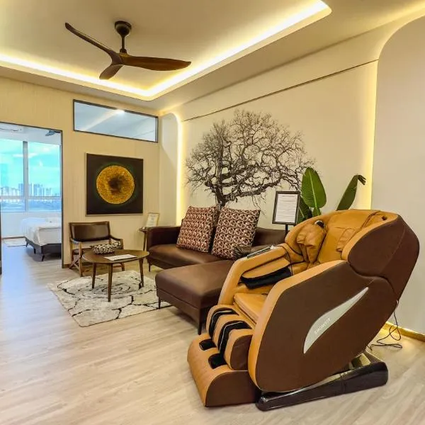 Cozy Comfy Designer Home Mount Austin JB 5 Pax, hotel di Johor Bahru