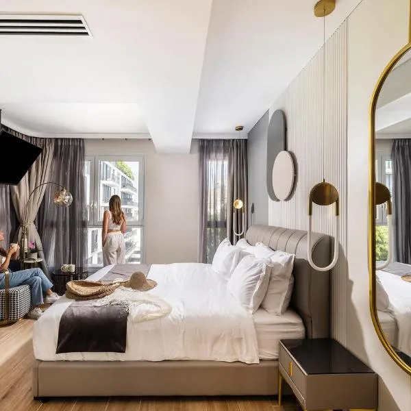 Allenbeach TLV- Adults only - WE HAVE SHELTER, hotel en Tel Aviv