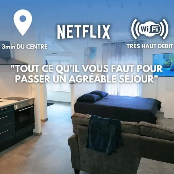 LaSweetHouseBleutée Tout confort, hotel v destinaci Vitry-le-Francois