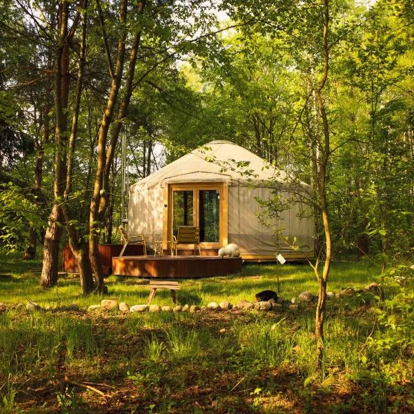 Dacza Puchacza Glamping, hotel di Stare Osieczno