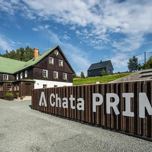 Chata Prim, hotel v Deštném v Orlických horách