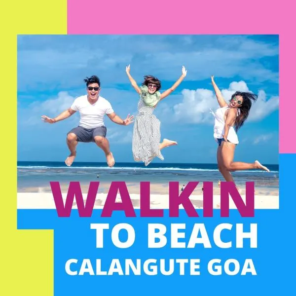 The White Ocean Bungalow Calangute Goa, khách sạn ở Marmagao