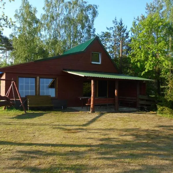 Zielony Domek Papiernia, hotel in Lipusz