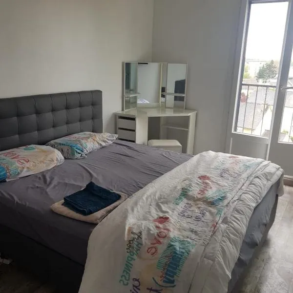chambre confort dans un logement partagé à 10 minute du circuit 24h, hotel in Allonnes