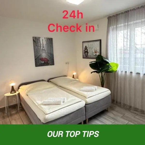Modern Living Studio Küche Netflix inklusive Top Lage, hotel v Norimberku