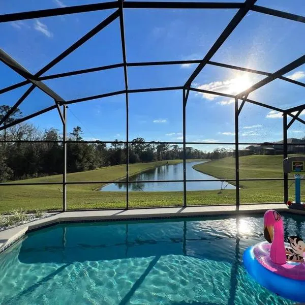 Disney Villa Magical Retreat Private Pool, LakeView & Game Room, hotel in Kissimmee