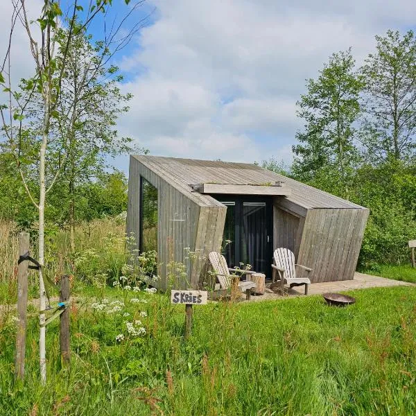 Tiny House De Skries, hotell i Westergeest