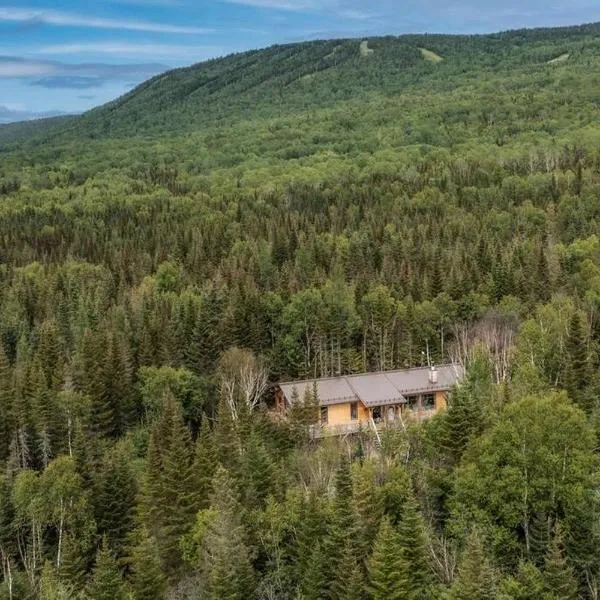 Chalet Makabane -Spa- foyer - billard - Slow life, hotel a La Malbaie