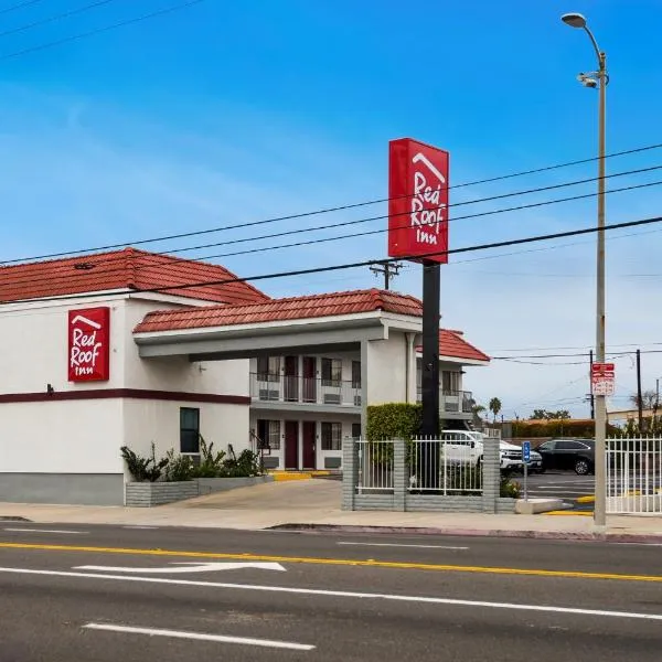 Red Roof Inn Carson - Wilmington, CA, hotel v mestu Rancho Palos Verdes