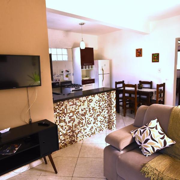 Apto bem equipado, com 2 quartos acomoda até 6 pessoas confortavelmente - Foto 5