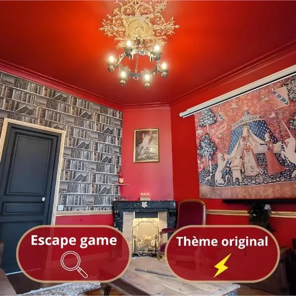 Repaire du sorcier, escape game, nuit atypique, khách sạn ở Reims