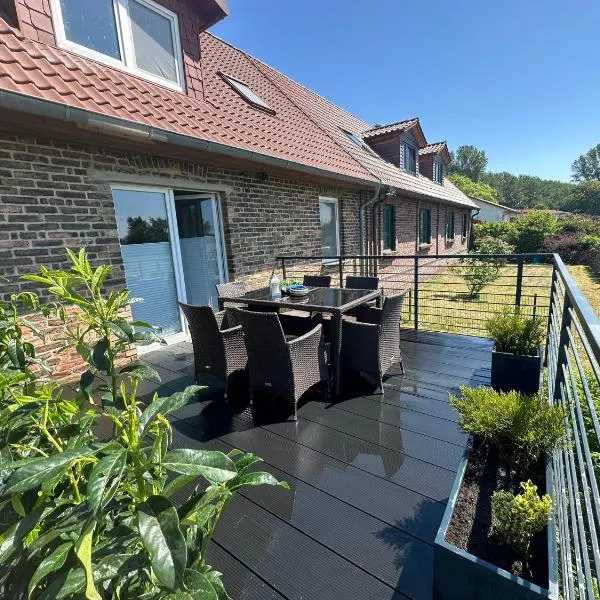 Strand Familien Doppelhaushälfte ,,INGER'' #Familien-Treffen, hotel in Rappin