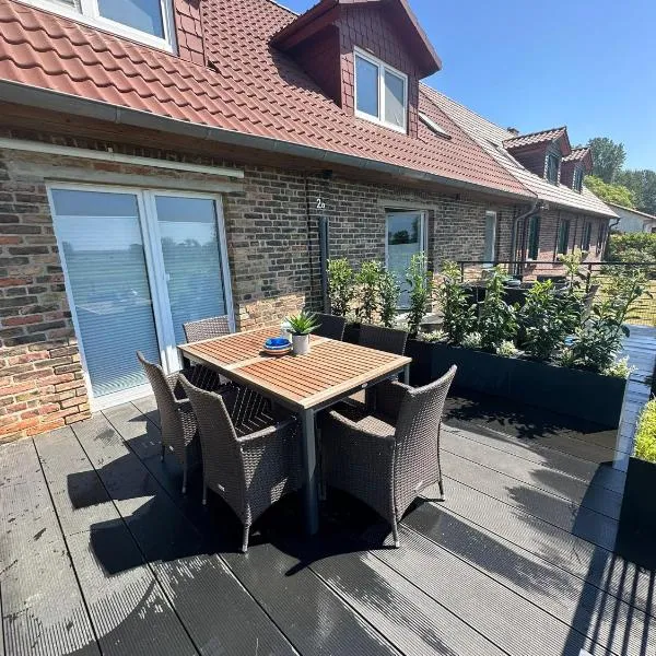 Strand Familien Doppelhaushälfte ,,MARSI'' #Familien-Urlaub, hotel v destinaci Rappin