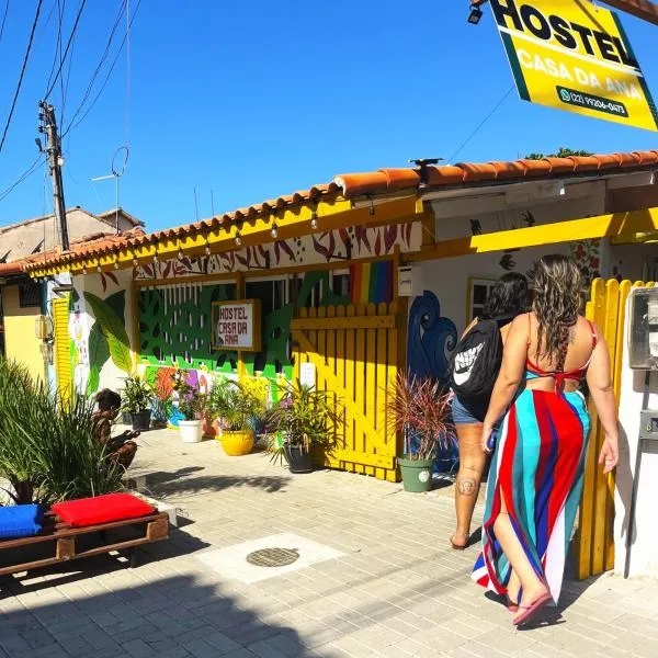 Hostel casa da ana, hotel v destinaci Búzios