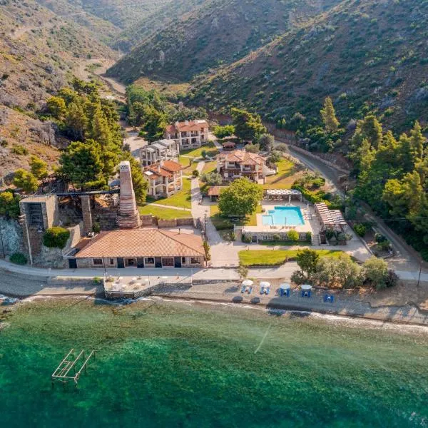 Kaminos Evia, hotel Límniben