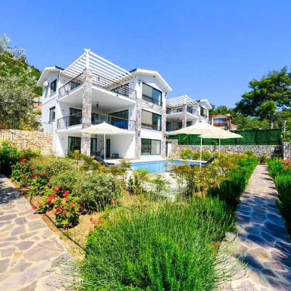Olive Hills Villa - Family-Friendly Luxury Villa Uzumlu Fethiye by Sunworld Villas, hotel i Kayacık