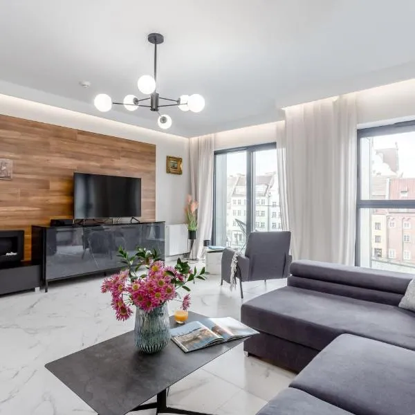 Deo Plaza Waterfront Luxury Apartments by Noclegi Renters, hotel em Gdańsk
