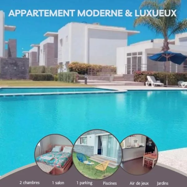 Appartement luxueux et moderne à sidi Rehal, hotel in Dar Hamida
