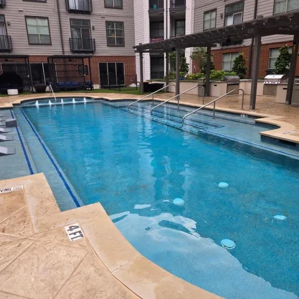 2bdrm/2 King beds/1Air mattress, hotel v destinaci Dallas