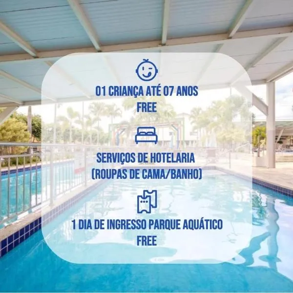 DiRoma Fiori Hotel - BVTUR, hotel en Caldas Novas