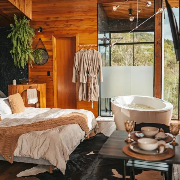 Vale dos Saltos Cabanas, hotel in Tijucas