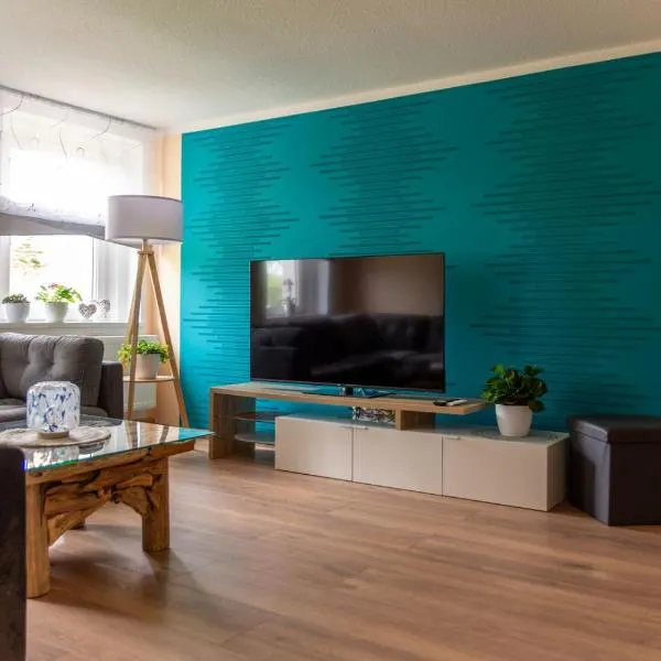 Familienapartment Vogtland, viešbutis mieste Saalig