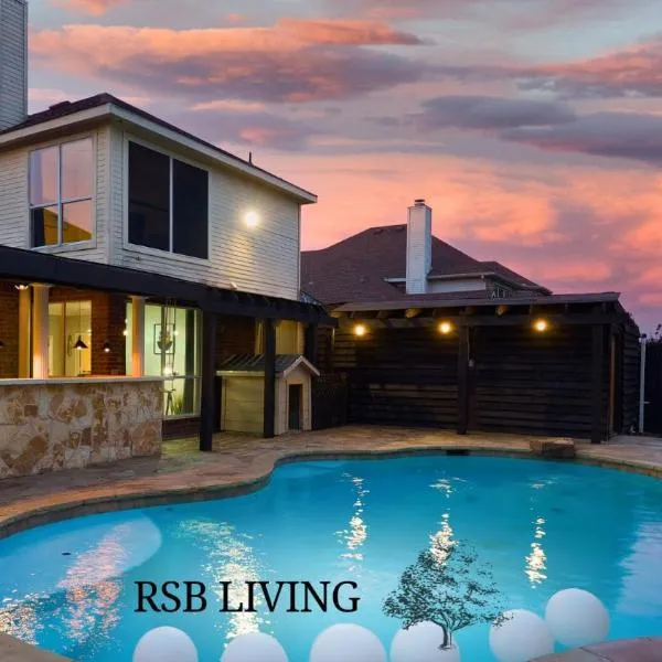 Prestigious 5BR 3,5BA Holiday Home with Pool, Sauna, Game Room & Bar, hotel v destinaci Sachse