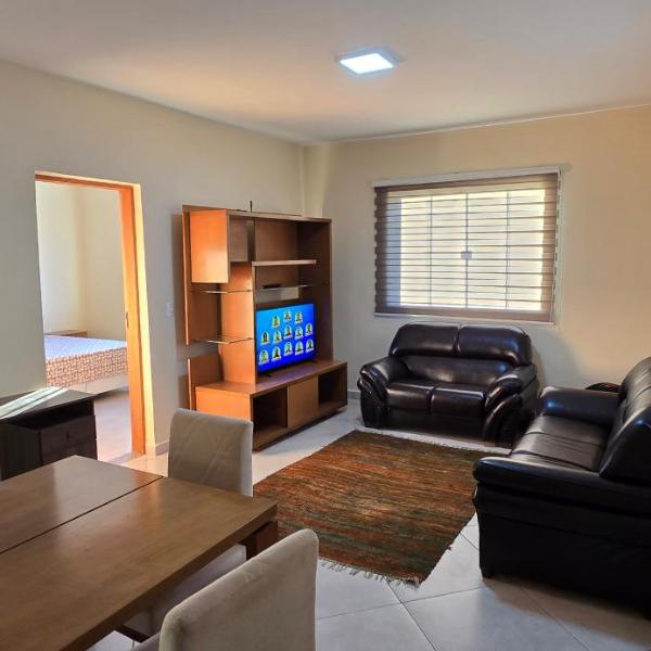 Apartamento mobiliado com vista da linda Serra Mantiqueira