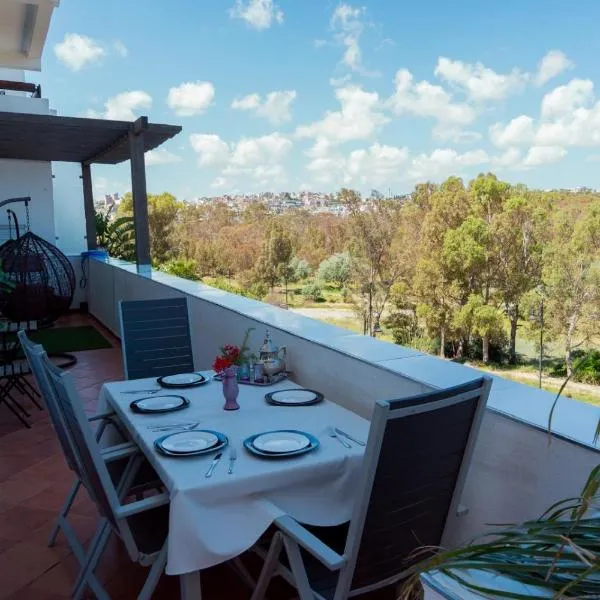 Luxury 3BR En-Suite Panoramic view & Terrace in Malabata, hotel in Tangier