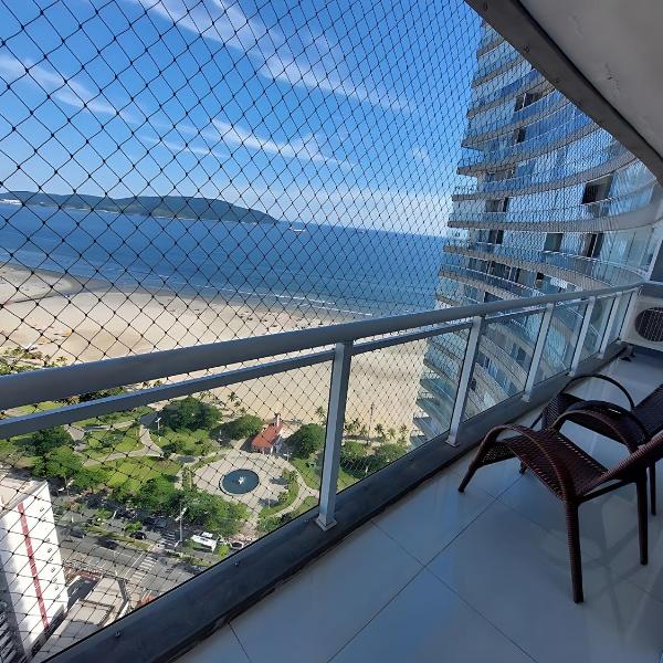 Book Santos Unlimited 3006 - 2 dormitórios e Vista mar livre