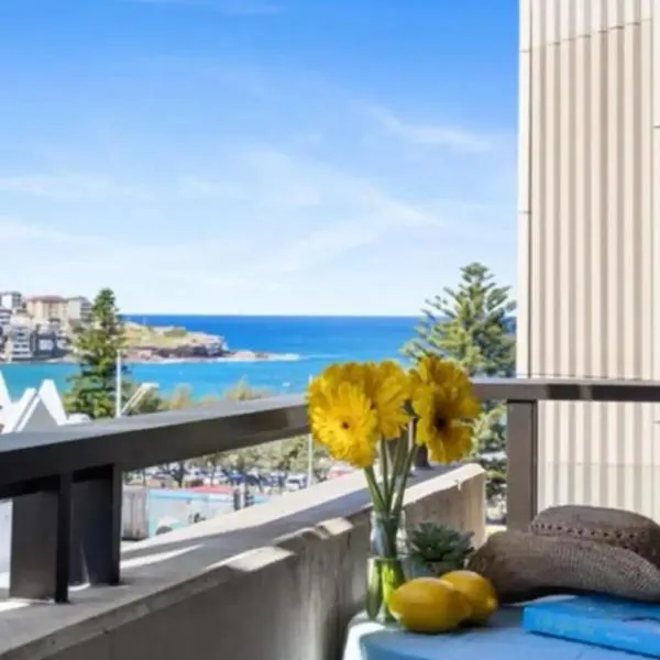 Modern Beach Ocean View 1 BDR Parking Balcony AC, hotel sa Sydney