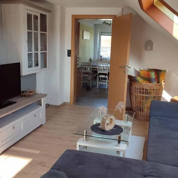 Ferienwohnung Hammerwaldblick im Dachgeschoss, hotel v mestu Selb