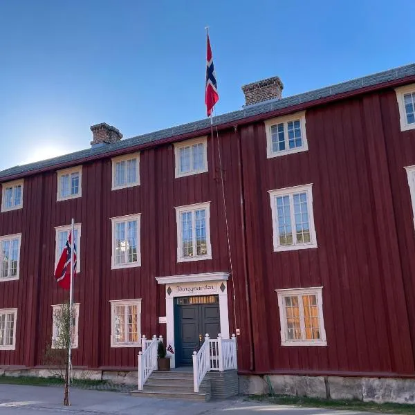 Viesnīca Finnegården Røros pilsētā Rērūsa