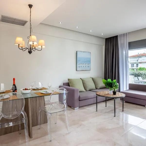 Villa Selena seafront – hotel w mieście Hanioti