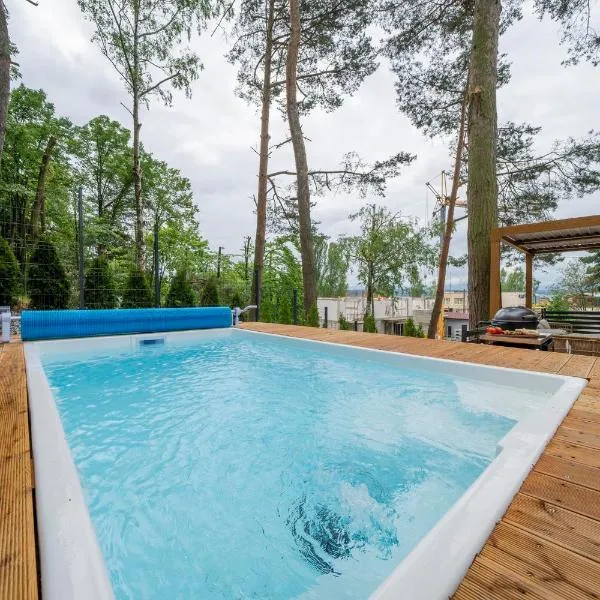 Beach Brothers House Domki nad jeziorem Nyskim, hotel a Skorochow