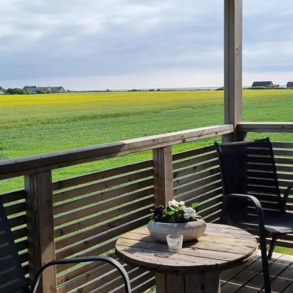 Sommarboende med havsutsikt, hotel in Glommen