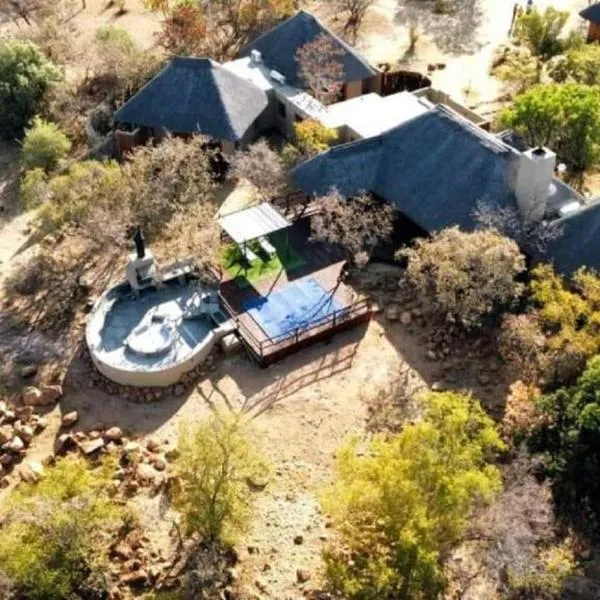 Livingstone Bush Lodge, Mabalingwe, hôtel à Mmukubyane