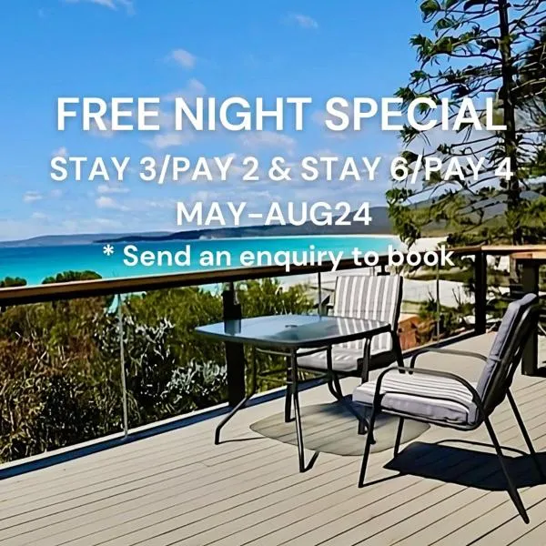 Driftwood Bay of Fires, Hotel in Ansons Bay