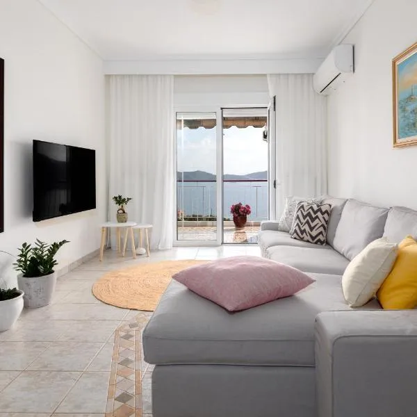 Mimoza's Sea View Apartment, hotel sa Paleo Tsifliki