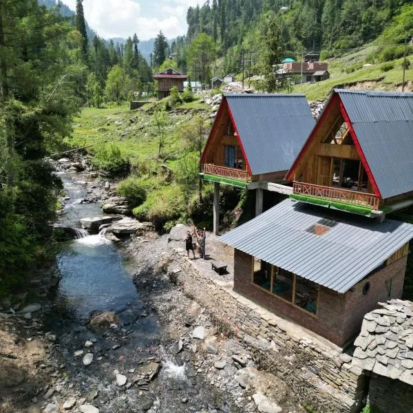 The Riverbank Nest, hôtel à Jibhi
