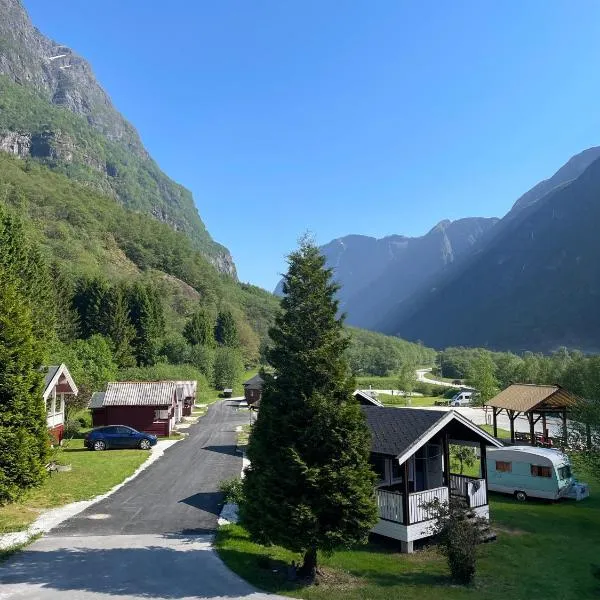 Gudvangen Camping, hotell på Mjølfjell