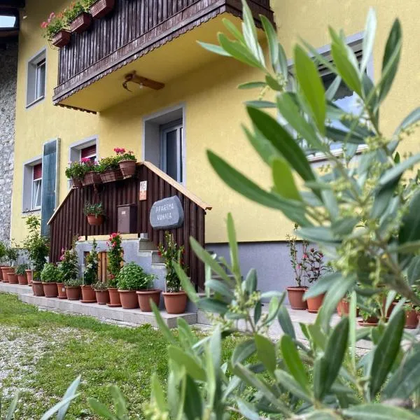 Trnovo ob Soci Kuhala, hotell sihtkohas Kobarid