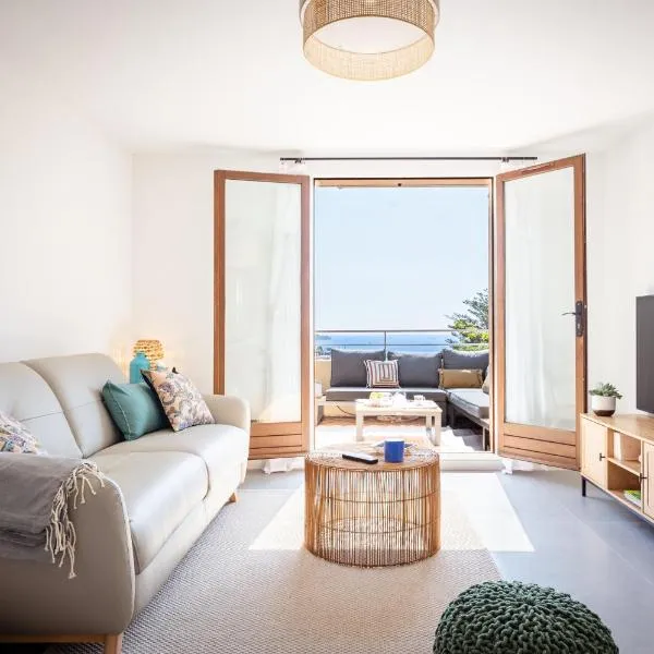GOODLIFEPRAMOUSQUIER classe 3 etoiles Appartement 2 ch, belle vue mer et nature, calme et plage à pied, hotel v destinaci Le Lavandou