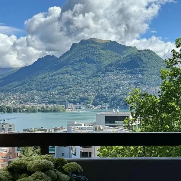 Panorama Suite in Lugano - Pazzallo, hotel v destinaci Paradiso